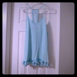 Lilly light blue tank